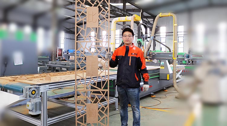 Making furniture By CNC wood router